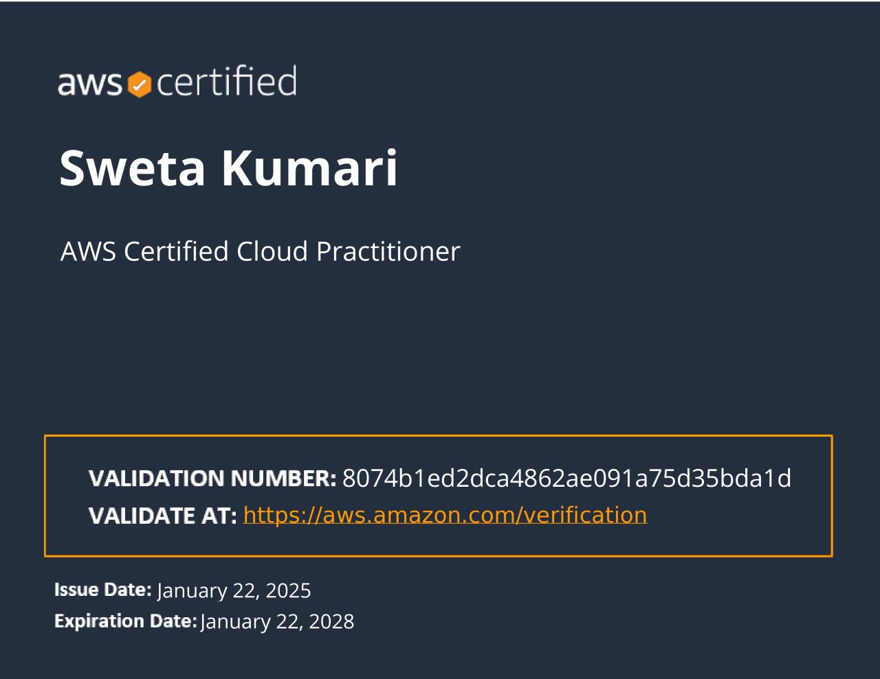 AWS Cloud Practitioner